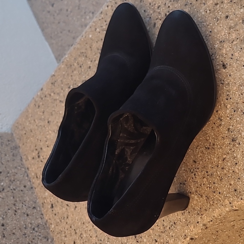 Aquatalia black booties